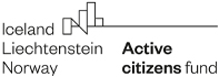 Логотип программы Активные граждане – Национальный фонд