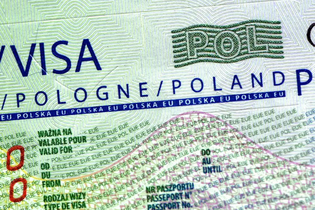 Национальная польская виза