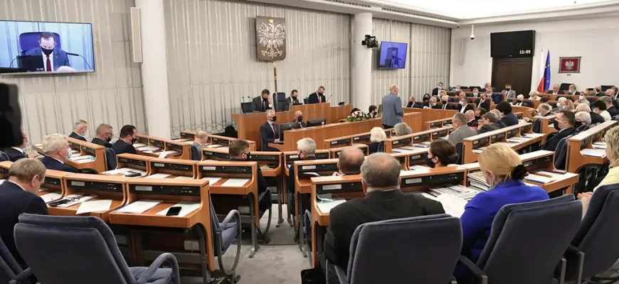 Заседание сенаторов в Варшаве