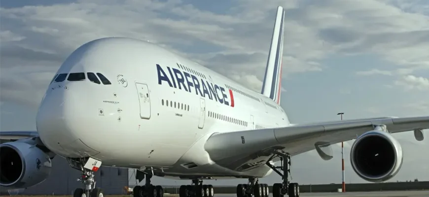 Пассажирский самолет Air France