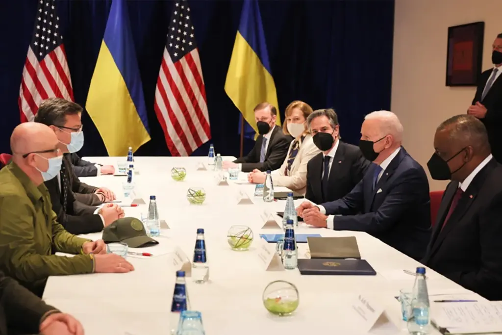 Байден встретился с руководством Украины