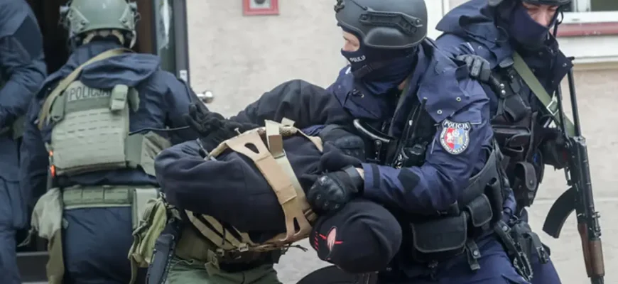 Антитеррористические учения в Польше